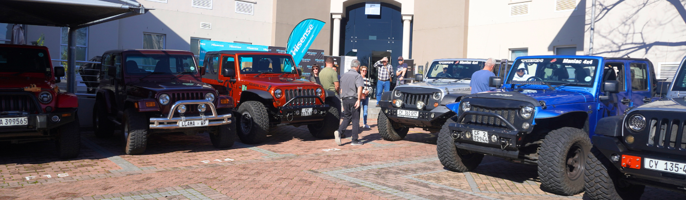 Rolling In: Jeep Club Takes Over E-piphany Showroom